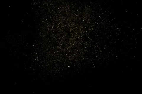 Golden stardust vector Stock Illustration