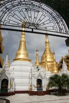 Golden stupa Stock Photos