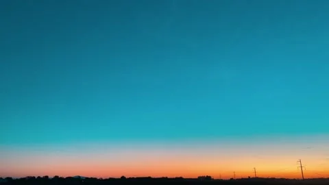 Golden summer sunset. Video stock 276189457