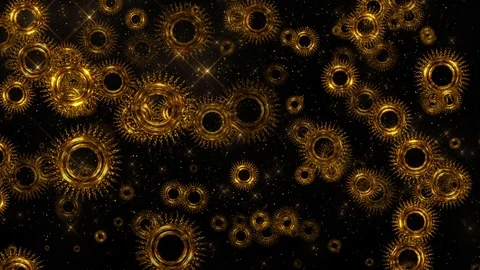 Golden Sun background 動画素材 102429187