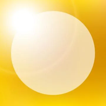 Golden sun light background Stock Illustration