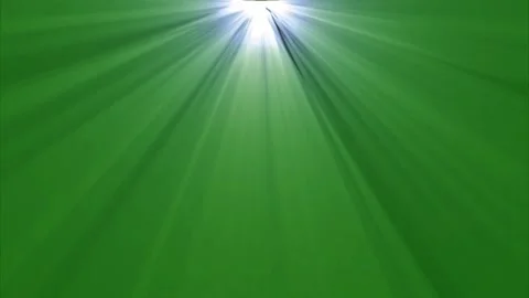 Golden Sun Rays Beaming Down on Abstract Green Background Vídeos de archivo 334991434