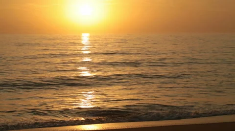 Golden sunrise Stock Footage 39346683