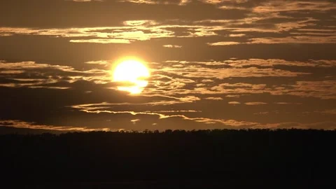 Golden Sunrise Stock Footage 279785366