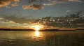 Golden sunset. HD Footage