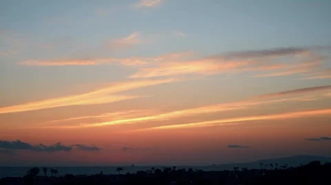 Golden Sunset Stock Footage 2834585