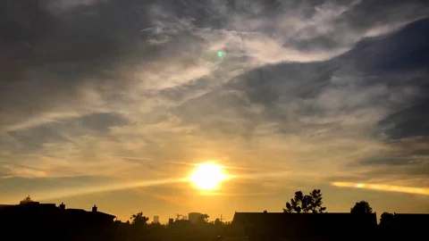 Golden Sunset Video stock 97968214