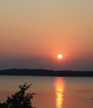 Golden sunset Stock Photos