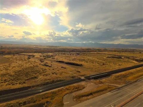 Golden Sunset 库存照片