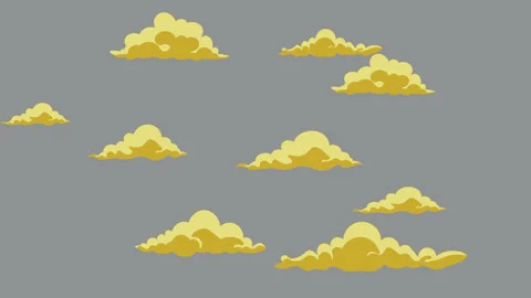 Golden Sunset Sky Stock Footage 310035636