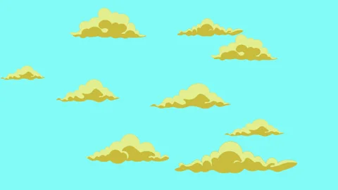 Golden Sunset Sky Stock Footage 310035637