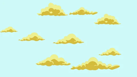 Golden Sunset Sky Stock Footage 310035655