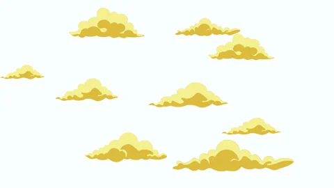 Golden Sunset Sky Stock Footage 310035656