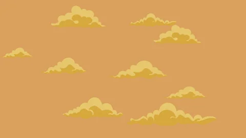 Golden Sunset Sky Stock Footage 310035784