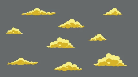 Golden Sunset Sky Stock Footage 310071748