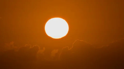 Golden Sunset in Time-lapse – HD Vidéo 6523485