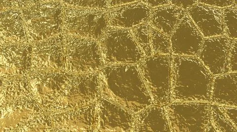 The golden surface of the cobblestone pavement. The texture of the sidewalk.  Stock Illustration