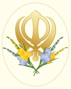 Golden symbol Stock Illustration