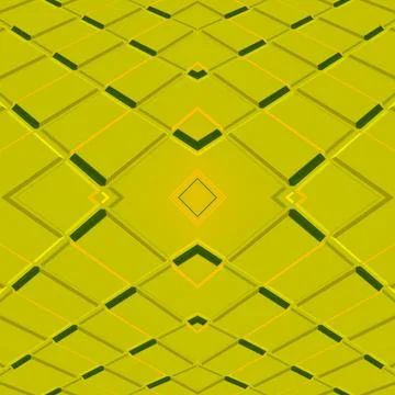 Golden symmetrical seamless texture with rectangular tiles arranged diagonal Stock Illustration