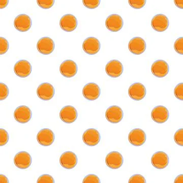 Golden syrup drops repeating seamless pattern design Illustrazione stock