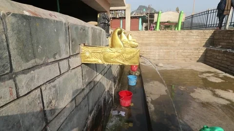 Golden tap Stock Footage 278507775