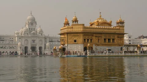 Golden Temple in Amritsar Stock Footage 50126850