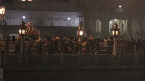 Golden Temple Stock Footage 8567586
