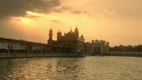 Golden temple Stock Footage 144309466