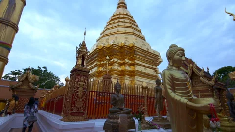 Golden temple Stock Footage 280175810