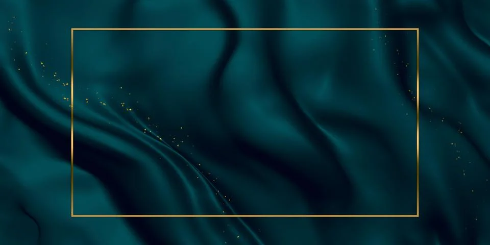 Golden text frame texture background shiny stripes 3D illustration Stock Illustration