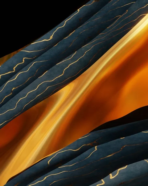 Golden textile layers  Stock-Footage 302543511