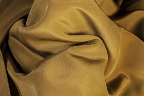 Golden Textile Structure Stock Photos