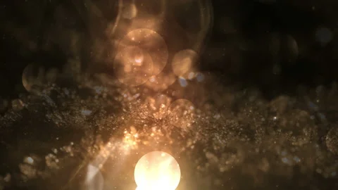 Golden Texture Background And Lights Stock Footage 141136041