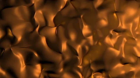 Golden texture of liquid wave in fullhd Stock Footage 146770330