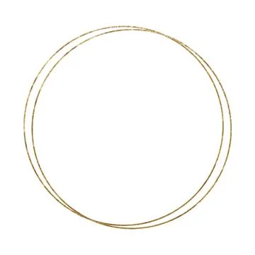 Golden texture polygonal circular round luxury frame vector. For wedding Stock Illustration