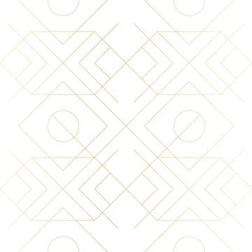 Golden texture. Seamless geometric pattern. Golden background. Vector seamles Stock Illustration