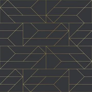 Golden texture. Seamless geometric pattern. Golden background. Vector seamles Stock Illustration