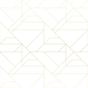 Golden texture. Seamless geometric pattern. Golden background. Vector seamles Stock Illustration