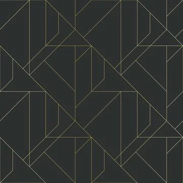 Golden texture. Seamless geometric pattern. Golden background. Vector seamles Stock Illustration