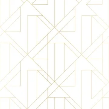 Golden texture. Seamless geometric pattern. Golden background. Vector seamles Stock Illustration