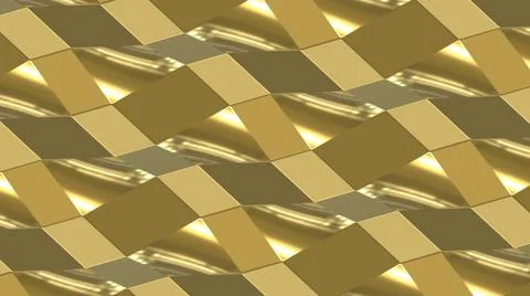 Golden texture with smooth elements. Golden background.  Stock Illustration