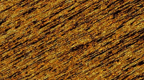 Golden texture with strong diagonal noise. The rough surface is yellow.  Stock Illustration