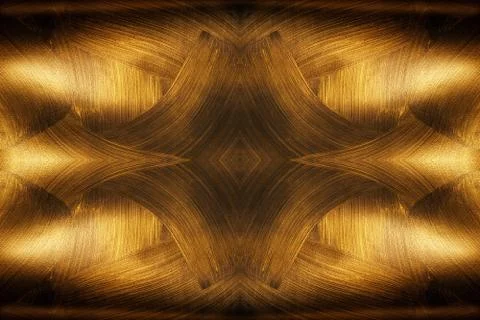 Golden texture units on a black background Stock Illustration