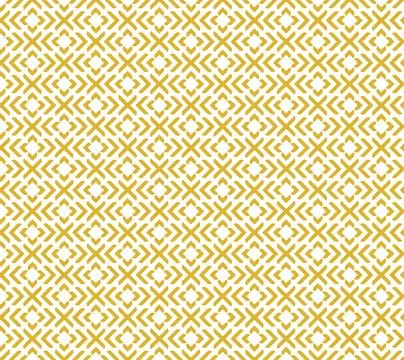 Golden Thai Ornamental Pattern Background Stock Illustration
