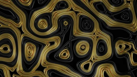 Golden threads Stock Footage 154217276