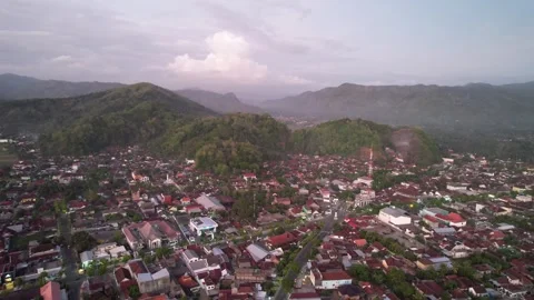 Golden Timing Sunset in Pacitan Java Indonesia Stock Footage 259573055
