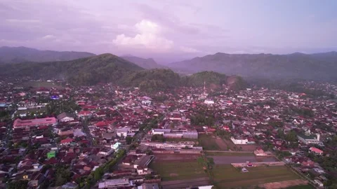 Golden Timing Sunset in Pacitan Java Indonesia Stock Footage 259573615