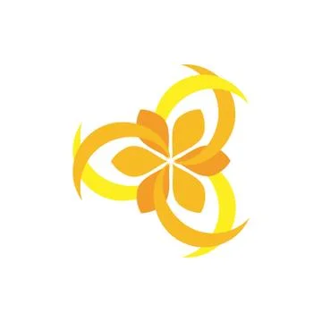 Golden Triangle Geometric Stock Illustration