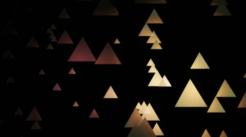 Golden triangle space Stock Footage 52001213