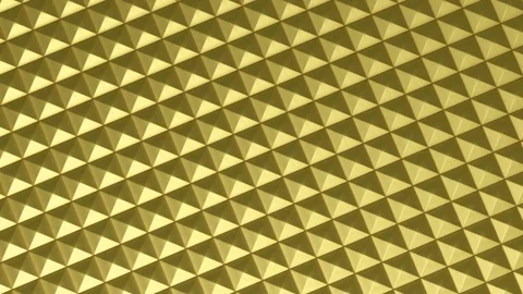 Golden Triangular Tile Pattern Stock Footage 320828466